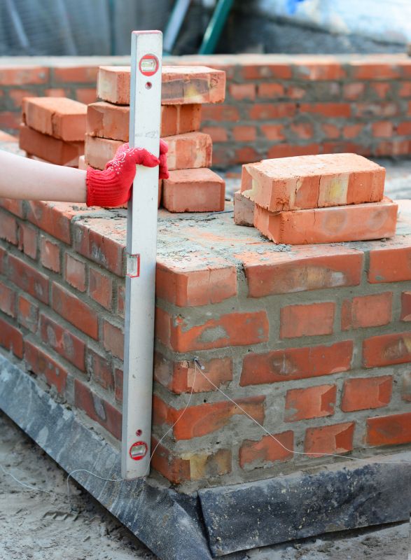 Brick Foundation Installation